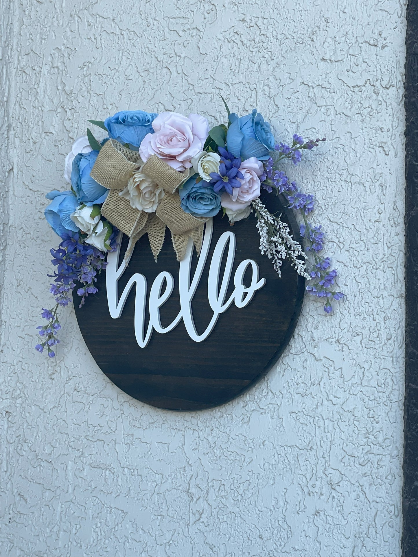 Custom Engraved Door Hanger β Personalized Welcome Sign for Every Home
