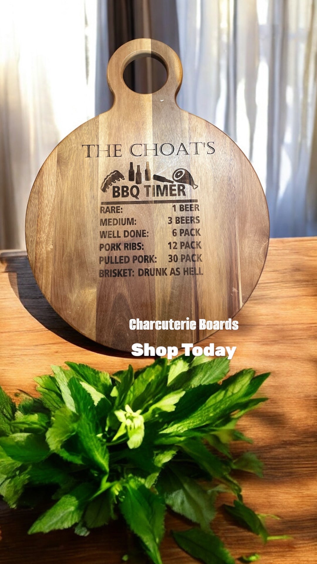 Custom Charcuterie Board